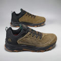 HIKEUP Latest Men's Hiking Shoes Wear-resistant Non-slip Outdoor Sneaker Rock Climbing Trekking Hunting Men Sports Suede Leather. 