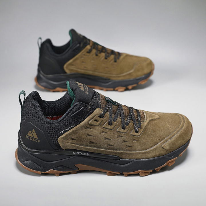 HIKEUP%20Latest%20Men's%20Hiking%20Shoes%20Wear-resistant%20Non-slip%20Outdoor%20Sneaker%20Rock%20Climbing%20Trekking%20Hunting%20Men%20Sports%20Suede%20Leather%20-%20Image%203