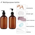 150ML 300ML 500ML Empty Bath Pump Bottle ​Bathroom Portable Soap Dispensers Refillable Lotion Shampoo Shower Gel Soap Container. 