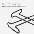 1PCS New Wine Glasses Holder Bartender Stemware Hanging Rack Under Cabinet Stemware Organizer Glass Goblet Iron Rack Bar Tool.