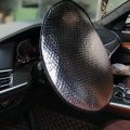 Car Steering Wheel Sun Shade Cover Sunshade Protector Film Double Thick Sun Protection Foldable Anti-uv Interior Accessories.