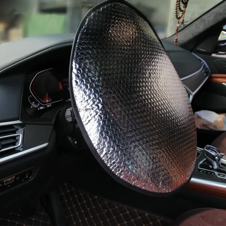 Car%20Steering%20Wheel%20Sun%20Shade%20Cover%20Sunshade%20Protector%20Film%20Double%20Thick%20Sun%20Protection%20Foldable%20Anti-uv%20Interior%20Accessories%20-%20Image%204