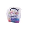 Hot Selling 5mm Hama Beads Square Small Three-layer Combination of Bean Hot Melt Beads DIY Set Pegboard  Toys for Girls. 
