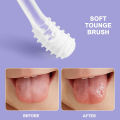 New Design Baby Manual Toothbrush Plastic Travel Soft Bristles Baby Oral Training Silicone Tongue Cleaner 3-Sided Tooth Brush Infant Toothbrush - Multicolor. 