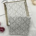 20pcs/Pac 33*33cm 2-Ply Colourful Printed Napkin High Grade European Silver Flower Wedding Hotel Folding Wine Glass Flower Paper. 
