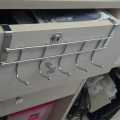 Kitchen Cabinet Door Hooks Multifunctional Hat Bag Towel Hanger over the door Hooks for Hanging Rack Bathroom Organizer 5 hooks. 