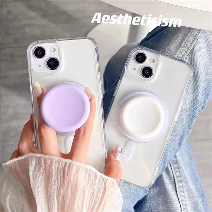 Cute%20Magnetic%20Mobile%20Phone%20Grip%20Holder%20Socket%20Pocket%20Support%20for%20Magsafe%20IPhone%2016%20Mac%20Safe%20Ring%20Finger%20Expanding%20Stand%20Bracket%20-%20Image%203