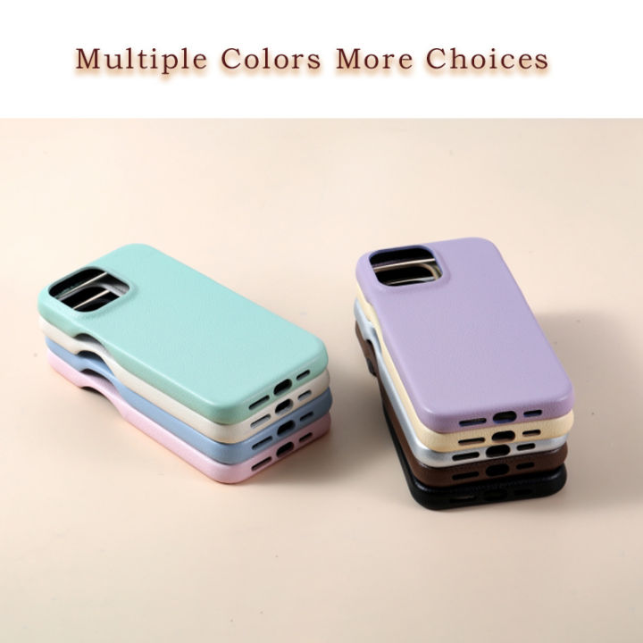Comfortable%20Leather%20Phone%20Case%20For%20Google%20Pixel%208%207%206%20Pro%205%207a%206a%204a%204%20XL%20Luxury%20Lichee%20Pattern%20Back%20Cover%20-%20Image%203