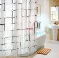 180*200cm Bathroom Curtain Waterproof Shower Curtain with 12 Curtain Hooks and Rings Shower Curtain Set. 
