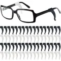 2/40pcs Silicone Ear Hook Anti-slip Glasses Leg Ear Sleeve Bracket Fastener Sunglasses Accessories Grip Anti-fall Eyewear Holder. 
