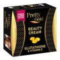 pretty Gold Beauty Cream Glutathione & Vitamin E  Free Glutathione Serum. 
