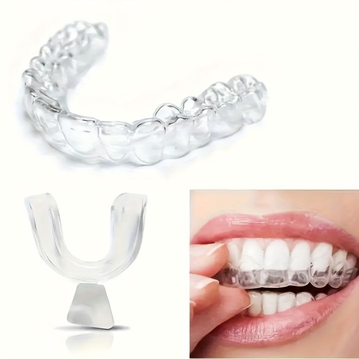 Silicone Mouth Guard Teeth Protector Night Guard Mouth Tray for Bruxism Grinding Non-snoring Teeth Protection