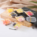 Simulation Takeaway Toy Dollhouse Lunch Box Mini House Adornments Lunch Box Doll House Accessories Fruit Box Model.