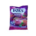Fox's crystal clear Oval Berries Flavor Candy 125g. 