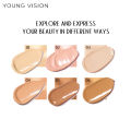 YOUNG VISION matte face concealer acne wheat face foundation cream 6 colors optional.