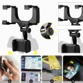 Car Phone Holder Rearview Mirror Mount Car Phone Bracket Navigation Stand Foldable Adjustment Holder Car Cell Phone Support.