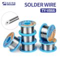 MECHANIC TY-V866 0.2-1.0mm Rosin Core High Purity Solder Wire 183°C for Mobile Phone Motherboard Repair Welding Solder Wire Tool. 