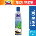Parachute Advansed Aloe Vera Enriched Coconut Hair Oil | For Strong, Soft & Silky Hair|Deep Nourishment & Conditioning| All hair Types| 5.1 Fl.oz. (250ml).