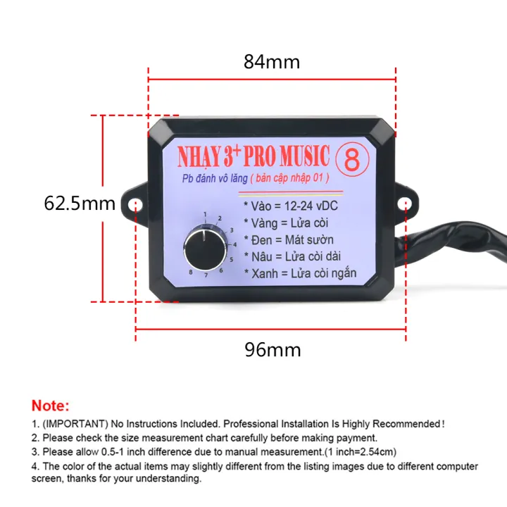 12V-24V%208%20Sound%20and%2012%20Sound%20Musical%20Electronic%20Horn%20Controller%203+%20Pro%20Horn%20Speaker%20Sound%20Control%20Unit%20with%20Volume%20Switching%20-%20Image%203