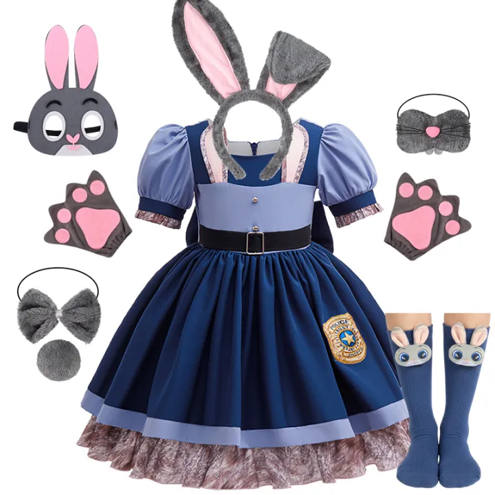 Disney%202026%20Movie%20Zootopia%202%20Brave%20Bunny%20Adventure%20Carnival%20Girls%20Cosplay%20Judy%20Hopps%20Rabbit%20Officer%20Uniform%20Clothing%20Costume%20-%20Image%207