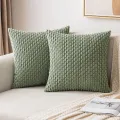 Striped Throw Pillow Cover Boho Corduroy Cushion Cover From Sofa Living Room Christmas White Beige Cushion cover Home Decro. 