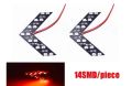 Car Styling LED Turn Signal Light Rear View Mirror Arrow Panels Indicator Light Rearview Mirror Signal bulb 12V. 