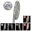 1/2/3 Yards Resin Rhinestone Ribbon Self Adhesive Diamond Ribbon Crystal Roll Glitter Resin Diamond Belt Bling For DIY Art Craft. 