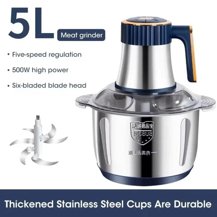 Electric%20Meat%20Grinder%20304%20Stainless%20Steel%20Multifunctional%20Food%20Processor%20Vegetable%20Fruit%20Garlic%20Chopper%20Kitchen%20Appliance%20-%20Image%206