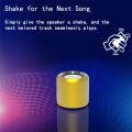 M6 Mini Bluetooth Speaker Wireless Portable Dual Pairing Stereo Sound TWS Built-in Microphone for desktop Cellphone Cute.