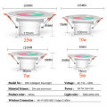 WiFi Smart LED Downlight Zigbee Down Light Dimmable Round Spotlight 5W 7W 10W 15W Color Change Alexa Google Home Vocie Control lightify. 
