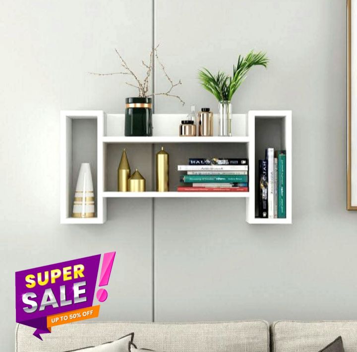Modern Multi-Sectional Wall-Mounted Storage Shelf For Bedroom ,Living Room Wall Decor