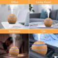 Home Wood Grain Air Humidifier Purifier Aroma Diffuser USB Ultrasonic Cool Mist Sprayer Essential Oil Fragrance. 