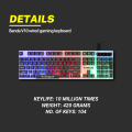 RGB Gaming Keyboard and Mouse and Headphones Combo with FREE Mousepad in Low price ~ Mechanical Feeling Gaming Key Board with 7 light RGB Gaming Mouse ~ Wired Keyboards for Mobile Gaming, Pubg, Laptop, PC, Minecraft, Xbox - 112 Keys - By FunBug. 