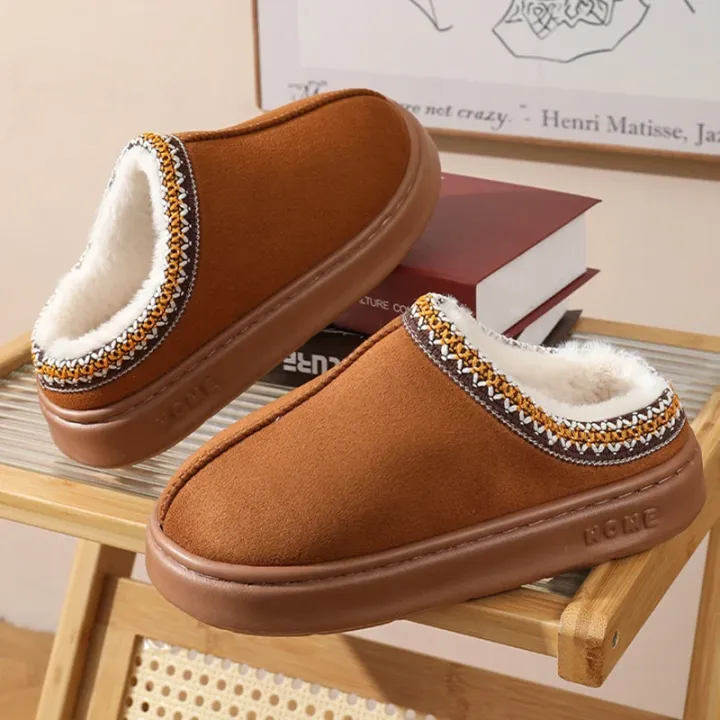 2025%20Winter%20Home%20Cozy%20Fluffy%20Platform%20Slippers%20for%20Women%20Plush%20Warm%20Cotton%20Non%20Slip%20Indoor%20Unisex%20Shoes%20-%20Image%204