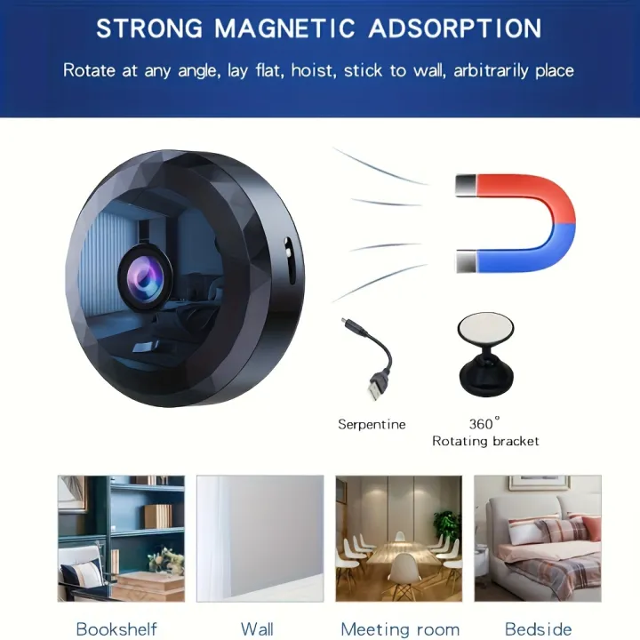 Wireless%20Mini%20WiFi%20Security%20Camera%20with%20Night%20Vision%20Motion%20Detection%20Rechargeable%20Battery%20Easy%20to%20Mount%20&%20App-Controlled%20-%20Image%205