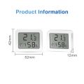 EWeLink Zigbee 3.0 Temperature & Humidity Sensor, Low Power Consumption, Real-Time Monitoring, Compatible With Alexa And .. 