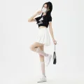 7 colors pleated skirt short tennis skirt with a lining Korean-style belly storage Korean skirt sports skirt fashion cute mini skirt # july22. 