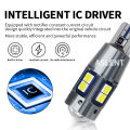 ASLENT 2PCS High Quality T10 W5W 168 192 Led Tail Light 3030 10smd 12V Car Led Auto Lamp CANBUS NO Error Car Marker Parking Bulb. 