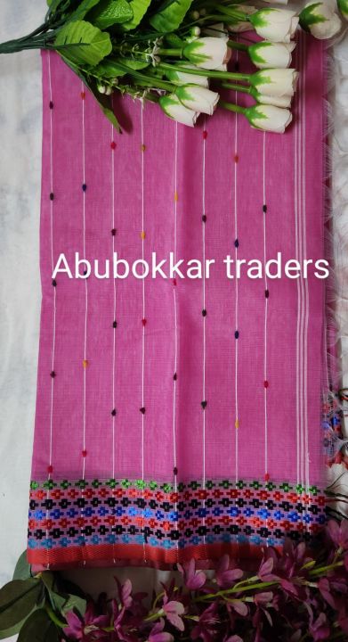 Tangail New Popcorn Babe Saree for Kids, Silk, Special Occasion Day Saree from Sirajganj Textile