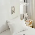 2pcs Brushed Pillowcase, Soft Breathable Pillowcase, Premium Quality Pillow Covers For Bedroom Sofa Home Decor, Without Pillow. 