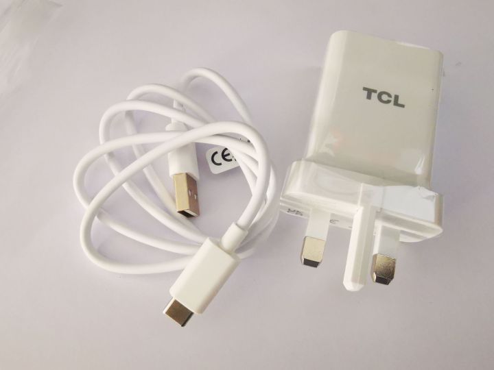 TCL Fast Charger with type c fast cable