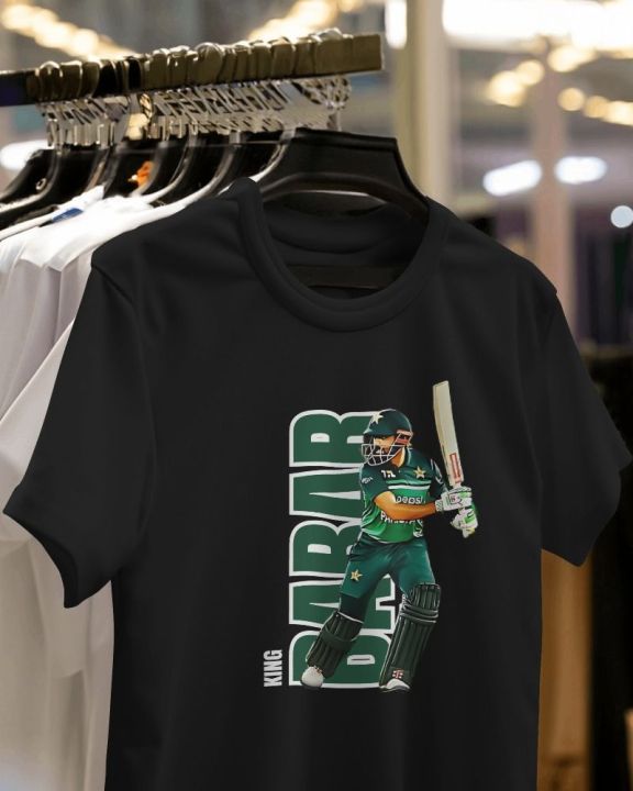 King Babar Azam Classic T-Shirt | T-SHIRTS for Men Babar Azam T-Shirt