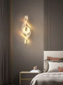 LED Modern 1PC Gold/Black Acrylic wall lamp,Lustre Hallway, Bedroom,Living  room,Bedside lamps room decor,Wall decoration items. 