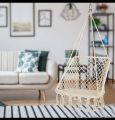 SQUARE Chair Swing For all age people 100 kg weight capacity.