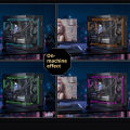 LOVINGCOOL Coherent Pro-360/240/120 ARGB digital display PC fan computer case Siamese Building block fan Integration. 