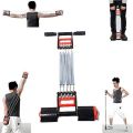 Multi Usage 3 In 1 Chest Expander Spring For Men Inbuilt Hand Gripper Cum Tummy Trimmer Exerciser With 5 Detachable Springs For Home Mini Gym. 