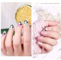 12 / 24 pcs/ set Kids Square Printed Press-On Nails, Artificial nails for Kids, Children Nail art, Gift for baby girls, Birthday gift for baby girls, Accessories for baby girls. 