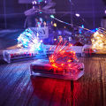 3M LED Fairy String Lights Battery Operated Mini LED Fairy Light PVC IP42 Waterproof for Wedding Xmas Garland Party Decor. 