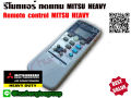 Mitsubishi Heavy Duty air conditioner remote control rkx502a001 old model same face compatible replacement. 