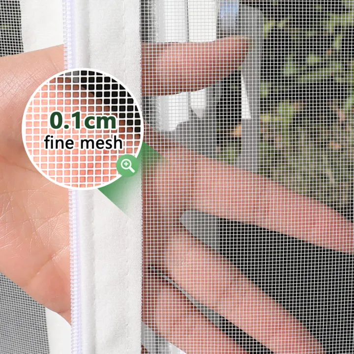 White%20Zipper%20Window%20Mesh%20Screen%20Set%20Self-Adhesive%20Hook%20and%20Loop%20Installation%20Invisible%20Breathable%20PP%20Nano%20Anti-Insect%20Net%20-%20Image%203